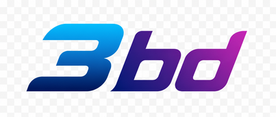 3 bd অনলাইন গেমিং লোগো